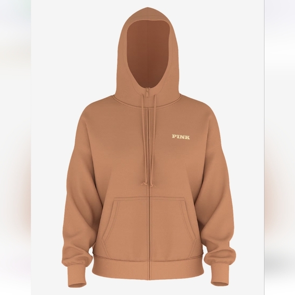 Pink VS full zip hoodie size mediam new with tags - Picture 3 of 9